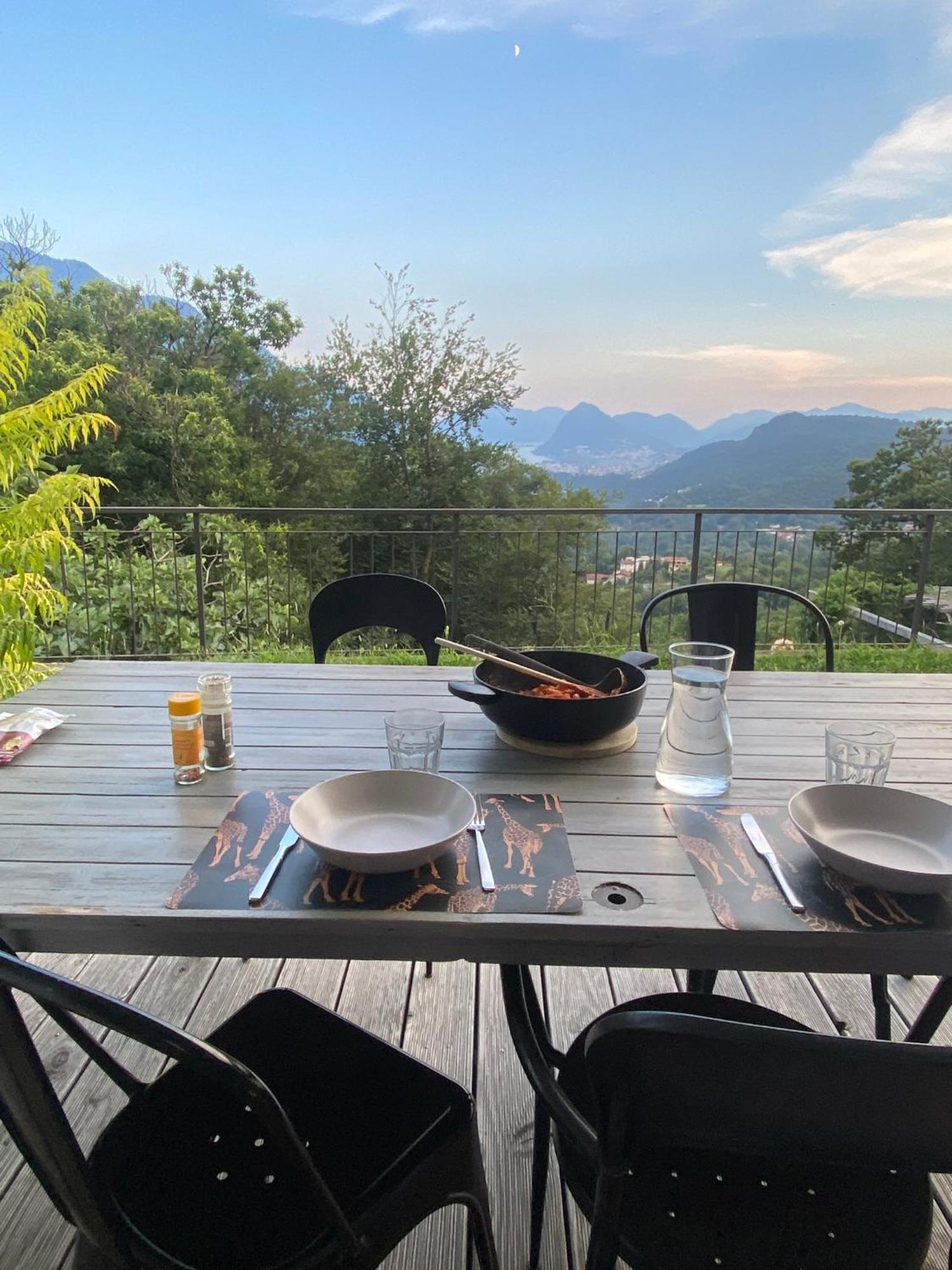 Casa Cristina Villa Roveredo Capriasca Buitenkant foto