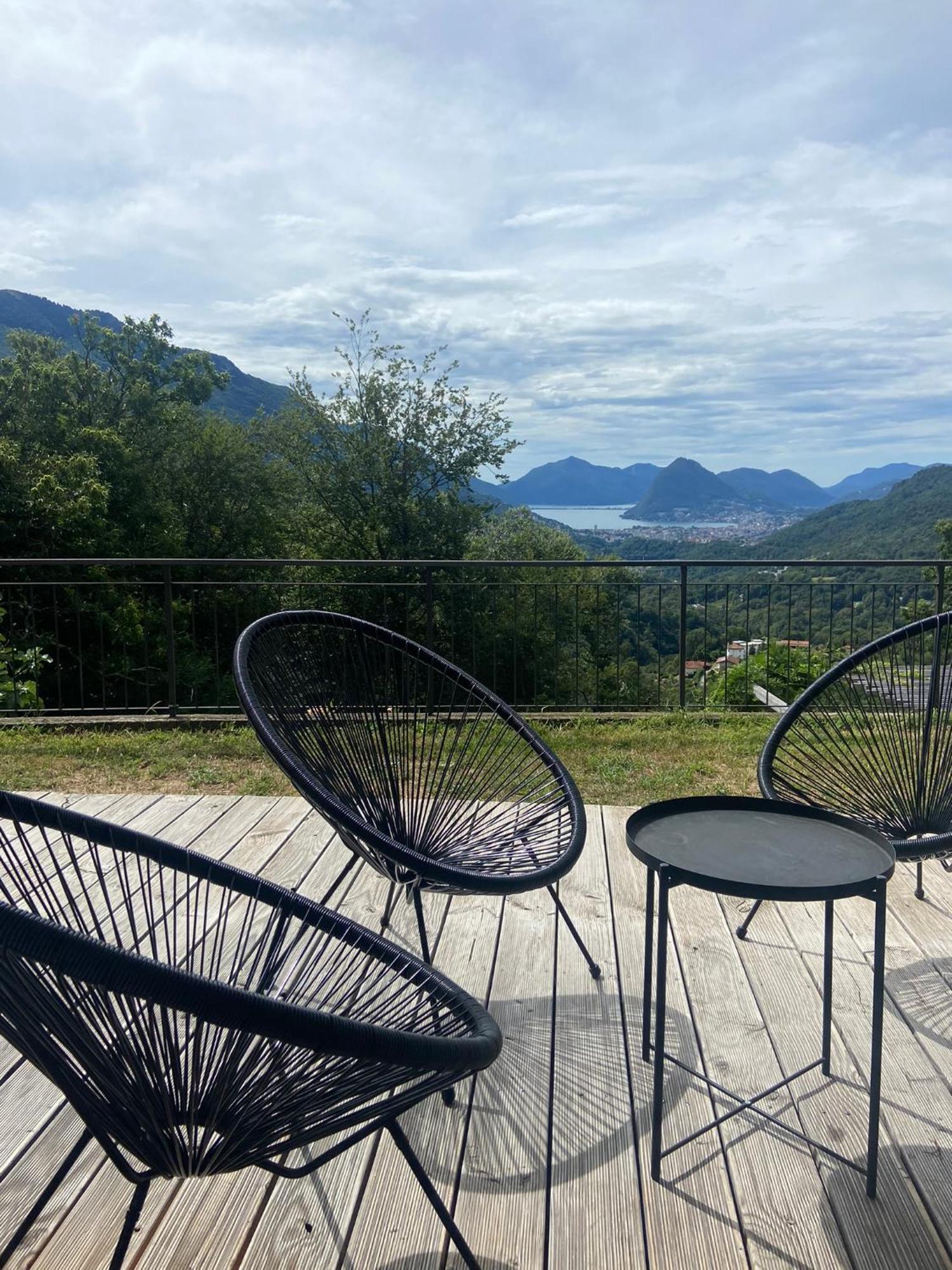 Casa Cristina Villa Roveredo Capriasca Buitenkant foto